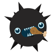 Doodle party sticker #15534556