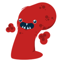 Doodle party sticker #15534559