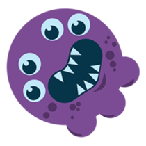 Doodle party sticker #15534561