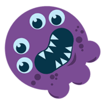 Doodle party sticker #15534561