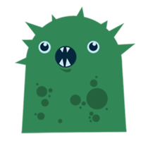 Doodle party sticker #15534562