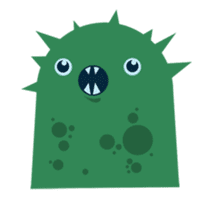 Doodle party sticker #15534562