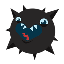 Doodle party sticker #15534566