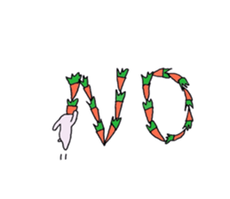 Ordinary salesperson Rabbit version sticker #15535525