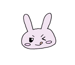Ordinary salesperson Rabbit version sticker #15535530