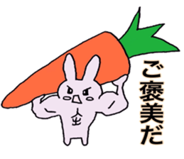 Ordinary salesperson Rabbit version sticker #15535539