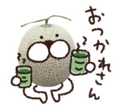 Melon poisoning poison sticker #15535974