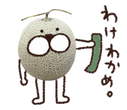 Melon poisoning poison sticker #15535976