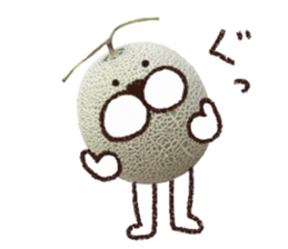 Melon poisoning poison sticker #15535985