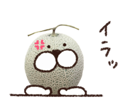 Melon poisoning poison sticker #15535992