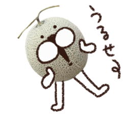 Melon poisoning poison sticker #15535993