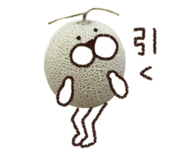 Melon poisoning poison sticker #15535994