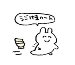 drawing rabbits 1 sticker #15536981