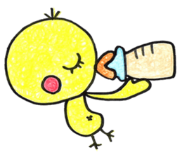 Piyo to this child care sticker sticker #15537304