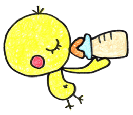 Piyo to this child care sticker sticker #15537304