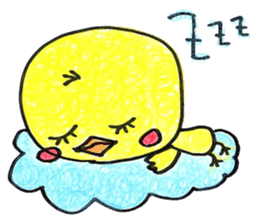 Piyo to this child care sticker sticker #15537305