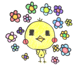 Piyo to this child care sticker sticker #15537306