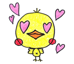 Piyo to this child care sticker sticker #15537309