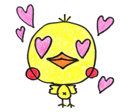 Piyo to this child care sticker sticker #15537309