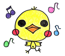 Piyo to this child care sticker sticker #15537312