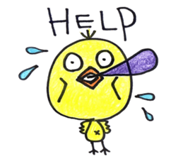 Piyo to this child care sticker sticker #15537315