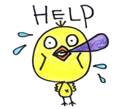 Piyo to this child care sticker sticker #15537315