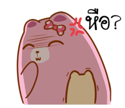 The Bear lover.. sticker #15537660