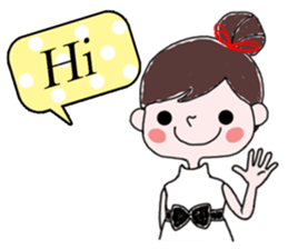 Women's daily Sticker sticker #15538091