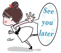 Women's daily Sticker sticker #15538093