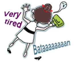 Women's daily Sticker sticker #15538114