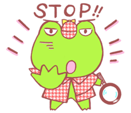 Frog Holmes sticker #15538411