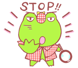Frog Holmes sticker #15538411