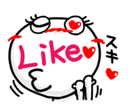 Big simple reaction 28.English sticker #15538651