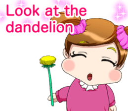 Lovely Loofow Baby English sticker #15539083