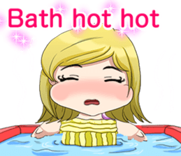 Lovely Loofow Baby English sticker #15539085