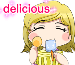 Lovely Loofow Baby English sticker #15539093