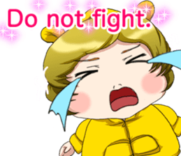 Lovely Loofow Baby English sticker #15539100