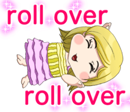 Lovely Loofow Baby English sticker #15539101