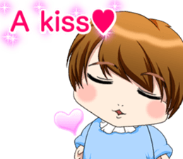 Lovely Loofow Baby English sticker #15539102