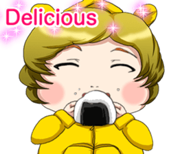 Lovely Loofow Baby English sticker #15539104