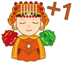 The gods bless-2 sticker #15539231