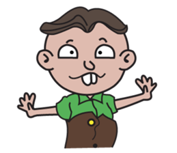 Funny Boy Everyday Joyful Acts sticker #15539539