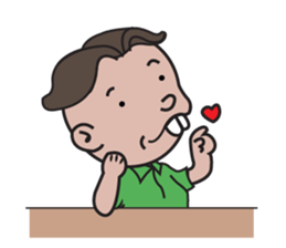 Funny Boy Everyday Joyful Acts sticker #15539540