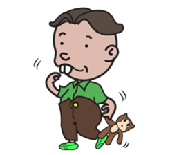 Funny Boy Everyday Joyful Acts sticker #15539543