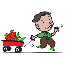 Funny Boy Everyday Joyful Acts sticker #15539544