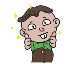 Funny Boy Everyday Joyful Acts sticker #15539545