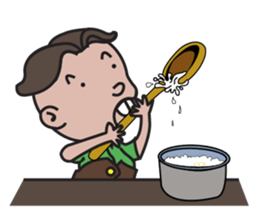 Funny Boy Everyday Joyful Acts sticker #15539552