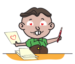 Funny Boy Everyday Joyful Acts sticker #15539553