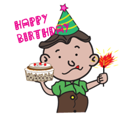 Funny Boy Everyday Joyful Acts sticker #15539556