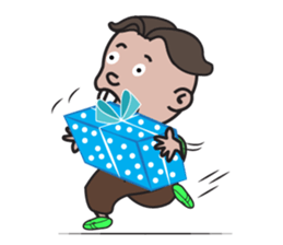 Funny Boy Everyday Joyful Acts sticker #15539557